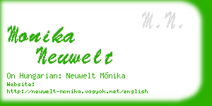 monika neuwelt business card