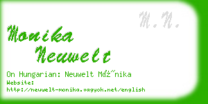 monika neuwelt business card